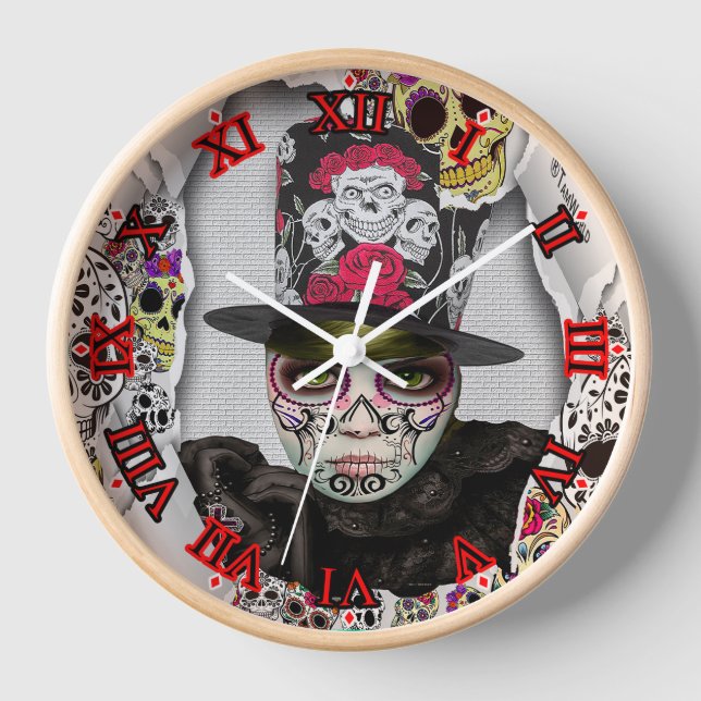 Dead Day Wall Clock (Front)