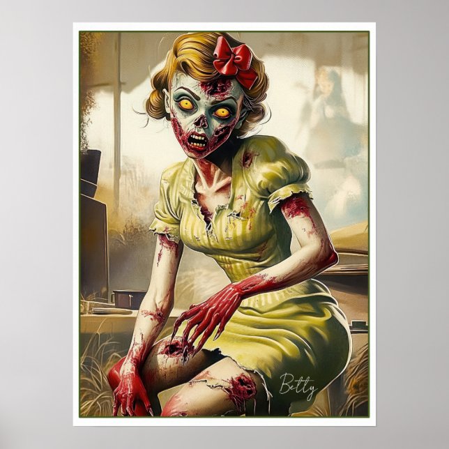 Dead, Dreamy, and Dangerously Darling: Betty Poster (Front)