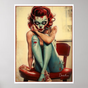 Dead, Dreamy, and Dangerously Darling: Darlene Poster