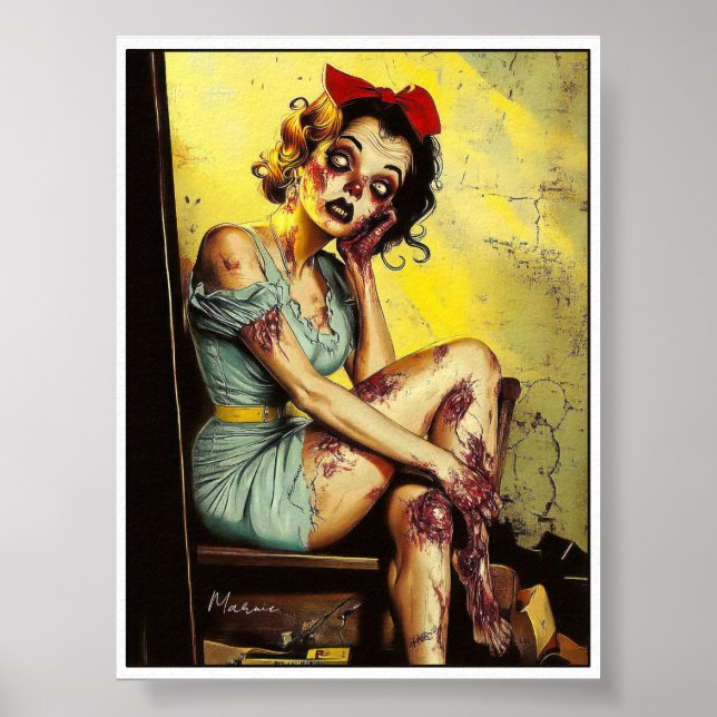 Dead, Dreamy, and Dangerously Darling: Marnie Poster (Front)