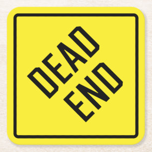 Dead End Paper Coaster