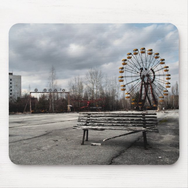 Dead Ferris Wheel Mouse Pad (Front)