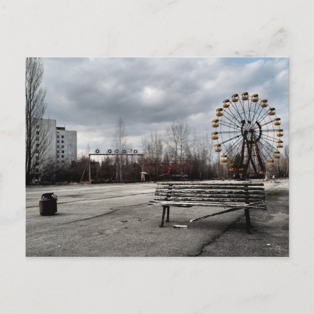 Dead Ferris Wheel Postcard (Front)