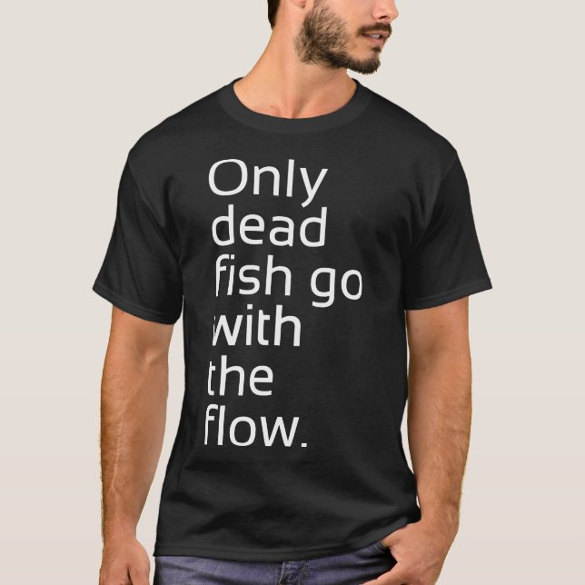 Dead Fish White T-Shirt (Front)