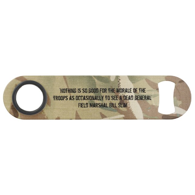 "Dead General" MTP Bottle Opener Bar Key (Front (Horizontal))