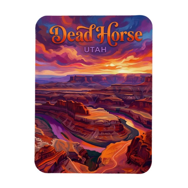 Dead Horse Point Utah Magnet (Vertical)