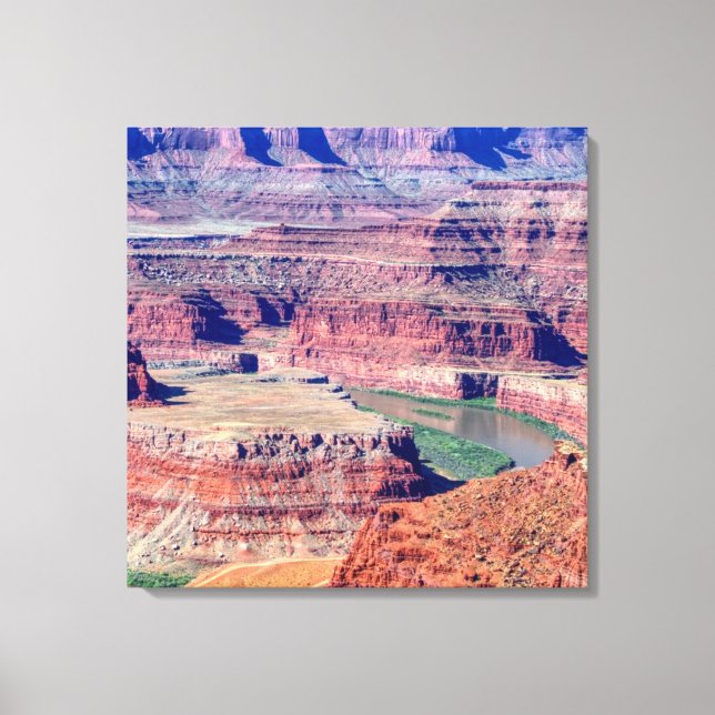 Dead horse state park Moab Utah Canvas Print (Front)