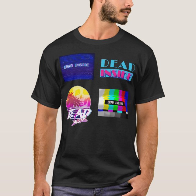 Dead Inside Big Mood 	 Pack T-Shirt (Front)