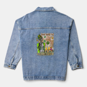 Dead Inside But Feeling Lucky Denim Jacket