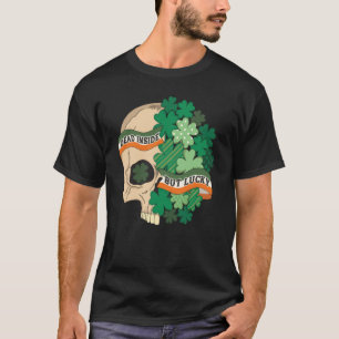 Dead Inside But Lucky Skull Patrick's Day Costume T-Shirt