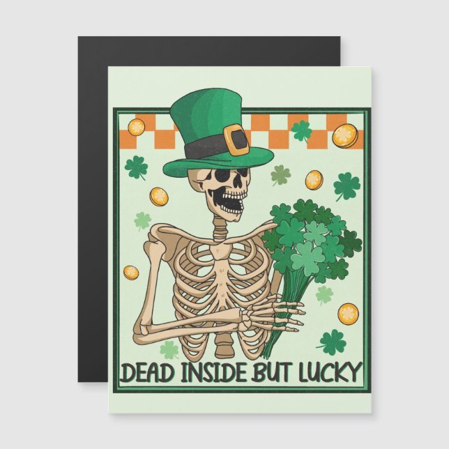 Dead Inside But Lucky St Patricks (Front/Back)