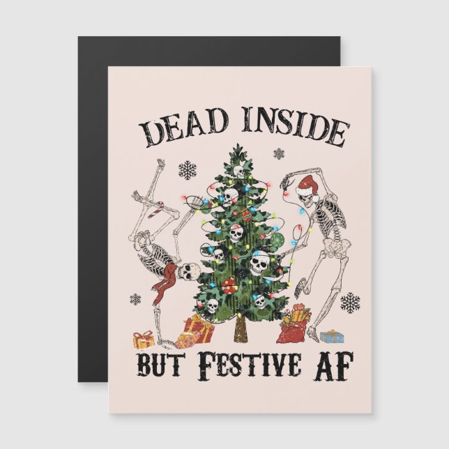 Dead Inside | Funny Christmas (Front/Back)