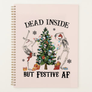 Dead Inside   Funny Christmas Planner