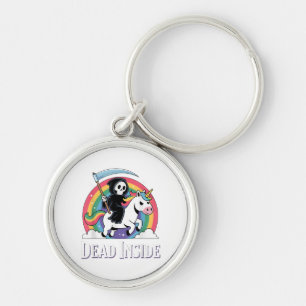 Dead Inside Keychain