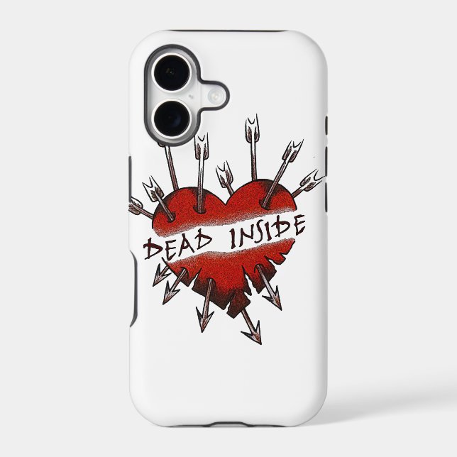 Dead Inside pierced heart (Back)