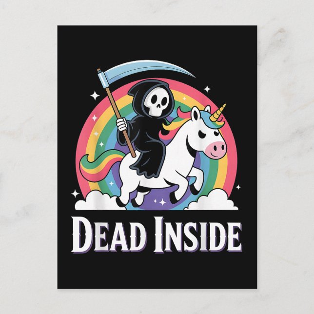  Dead Inside  Postcard (Front)