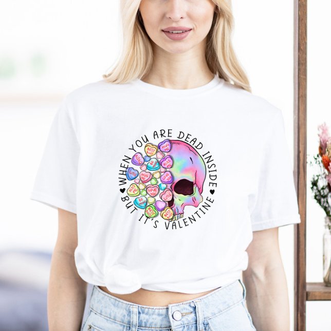 Dead Inside Valentine's Day T-Shirt (Creator Uploaded)