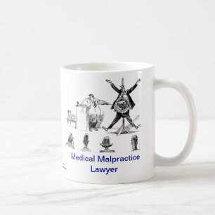 Dead Lawyer™ Medical Malpractice Lawyer Coffee M Mug