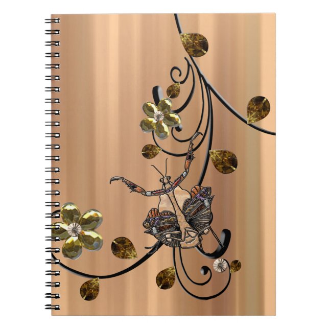 Dead Leaf Mantis Notebook (Front)