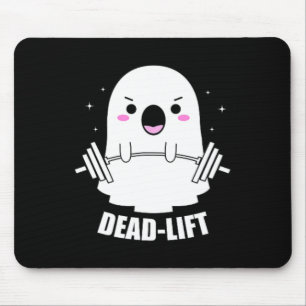 Dead Lift Ghost Halloween1 Mouse Pad