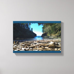 Dead Man's Cove, Cape Disappointment, WA Canvas Print