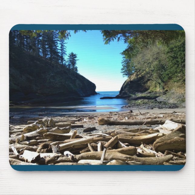 Dead Man's Cove, Cape Disappointment, Washington Mouse Pad (Front)