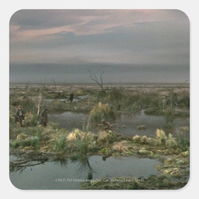 Dead Marshes Square Sticker (Front)