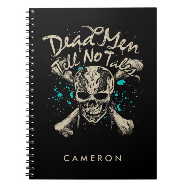 Dead Men Tell No Tales Notebook (Front)