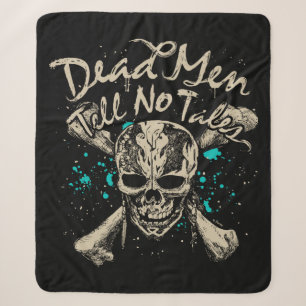 Dead Men Tell No Tales Sherpa Blanket
