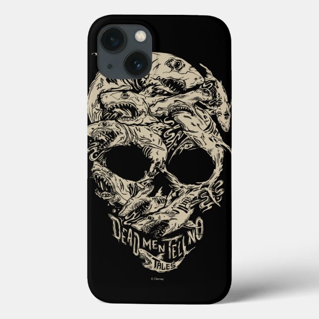 Dead Men Tell No Tales Skull Case-Mate iPhone Case (Back)