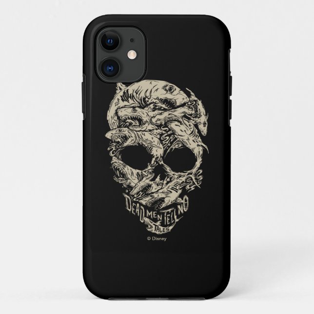Dead Men Tell No Tales Skull Case-Mate iPhone Case (Back)