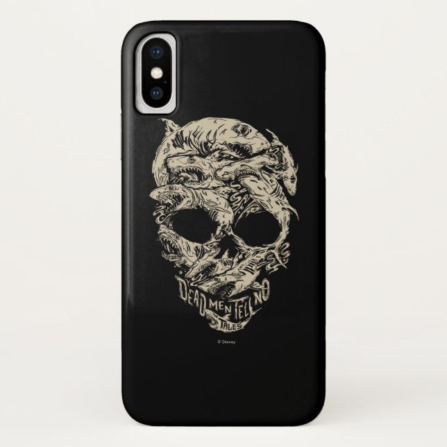 Dead Men Tell No Tales Skull Case-Mate iPhone Case (Back)