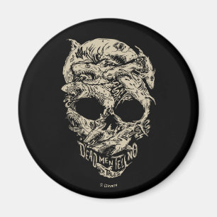 Dead Men Tell No Tales Skull Magnet