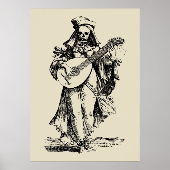 Dead Musician - black print (Front)
