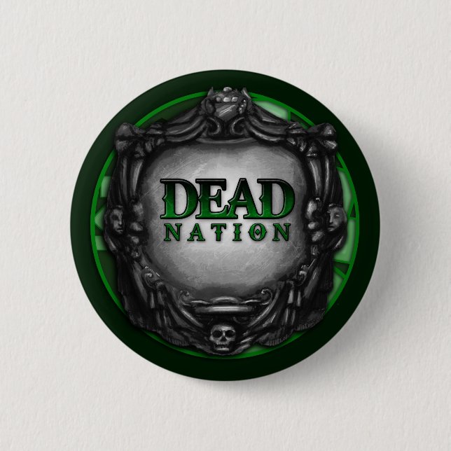 Dead Nation 2 Inch Round Button (Front)
