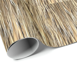 Dead Palm Tree Leaves Wrapping Paper