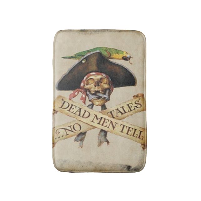 Dead Pirate Bath Mat (Front Vertical)