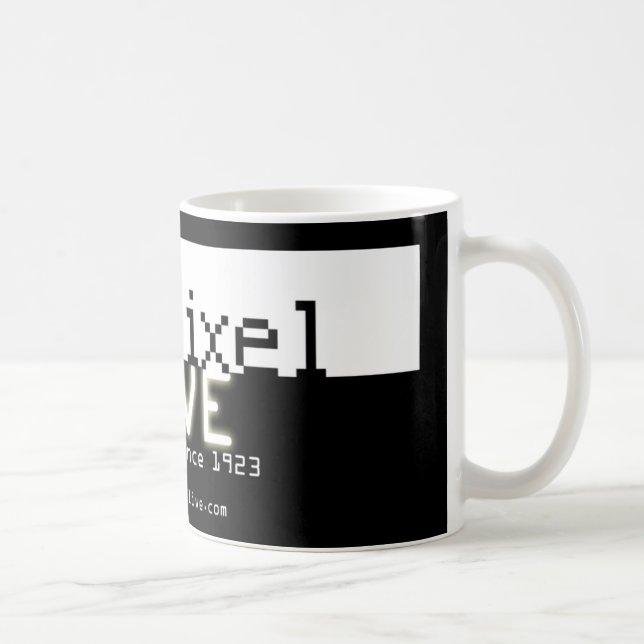 Dead Pixel Live Mug (Right)