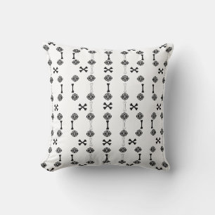 Dead Roses Throw Pillow