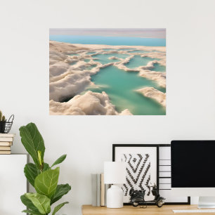 Dead sea in Israel Poster