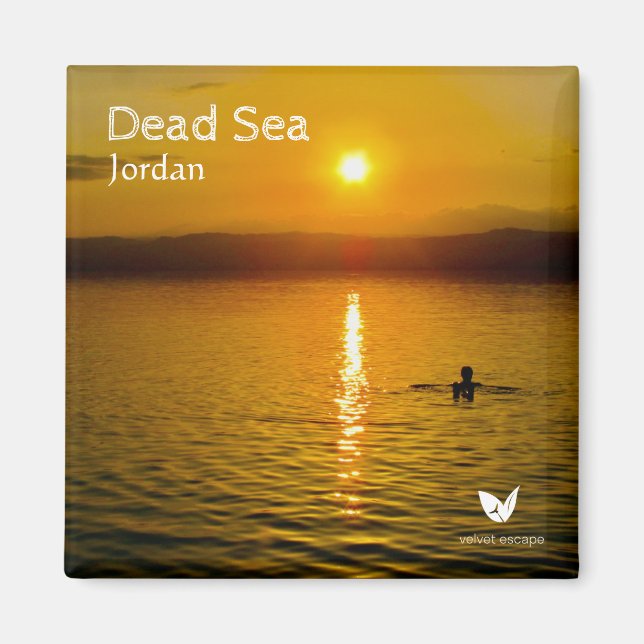 Dead Sea Jordan - magnet by Velvet Escape (Front)