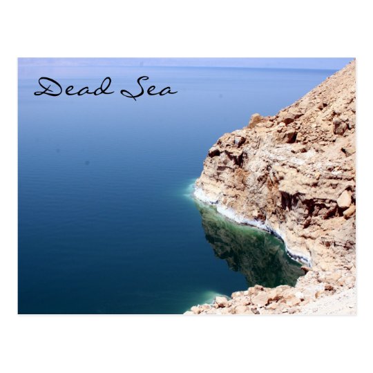 dead sea postcard
