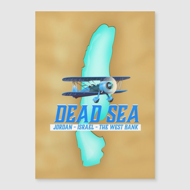 Dead Sea Travel Poster (Front)