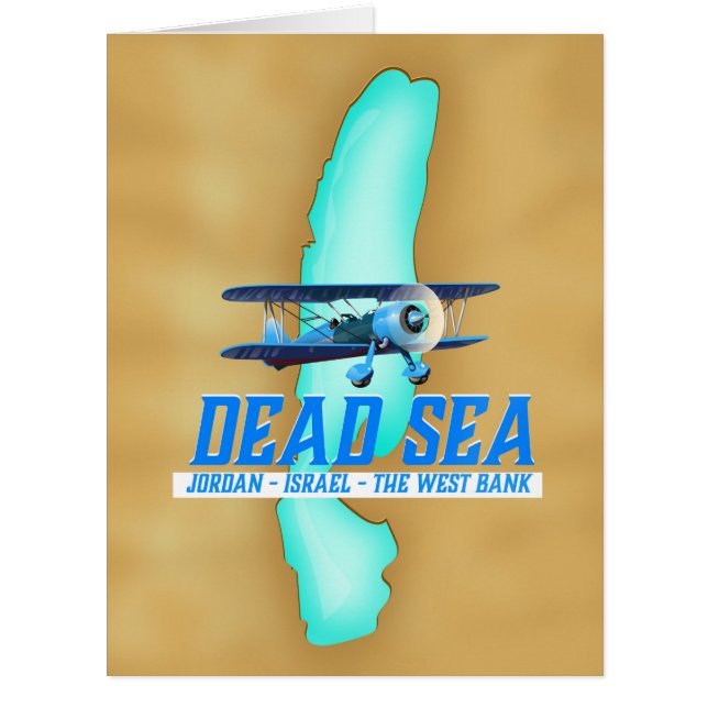 Dead Sea Travel Poster (Front)