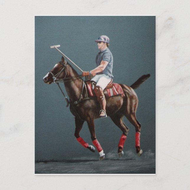 Dead Serious Polo Postcard (Front)