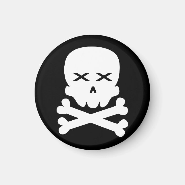 Dead Skull Magnet (Front)