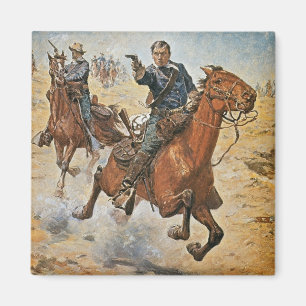 Dead Sure: a U.S. Cavalry trooper in the 1870s (co Magnet