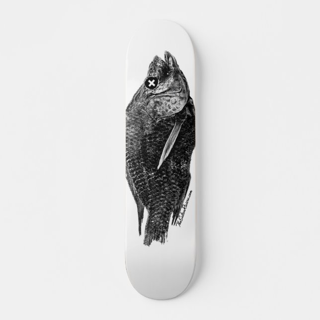 Dead Tilapia-Salton Sea Board Skateboard (Front)