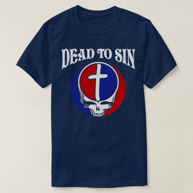 Dead to Sin Christian T-Shirt (Design Front)