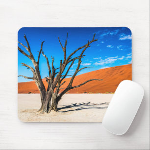 Dead tree in Deadvlei, Namibia Mouse Pad
